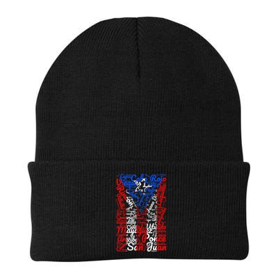 Puerto Rican Flag Towns And Cities Of Puerto Rico Beanie