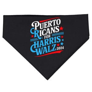 Puerto Ricans For Harris Walz Presidential Election 2024 USA-Made Doggie Bandana