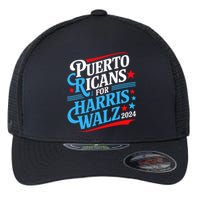 Puerto Ricans For Harris Walz Presidential Election 2024 Flexfit Unipanel Trucker Cap