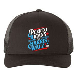 Puerto Ricans For Harris Walz Presidential Election 2024 Yupoong Adult 5-Panel Trucker Hat