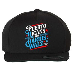 Puerto Ricans For Harris Walz Presidential Election 2024 Wool Snapback Cap