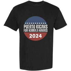 Puerto Ricans For Kamala Harris 2024 Garment-Dyed Heavyweight T-Shirt