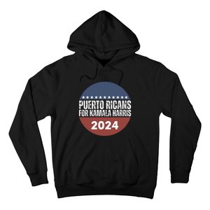 Puerto Ricans For Kamala Harris 2024 Hoodie