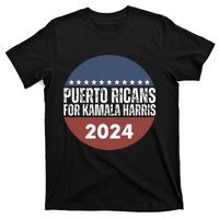 Puerto Ricans For Kamala Harris 2024 T-Shirt