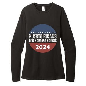 Puerto Ricans For Kamala Harris 2024 Womens CVC Long Sleeve Shirt