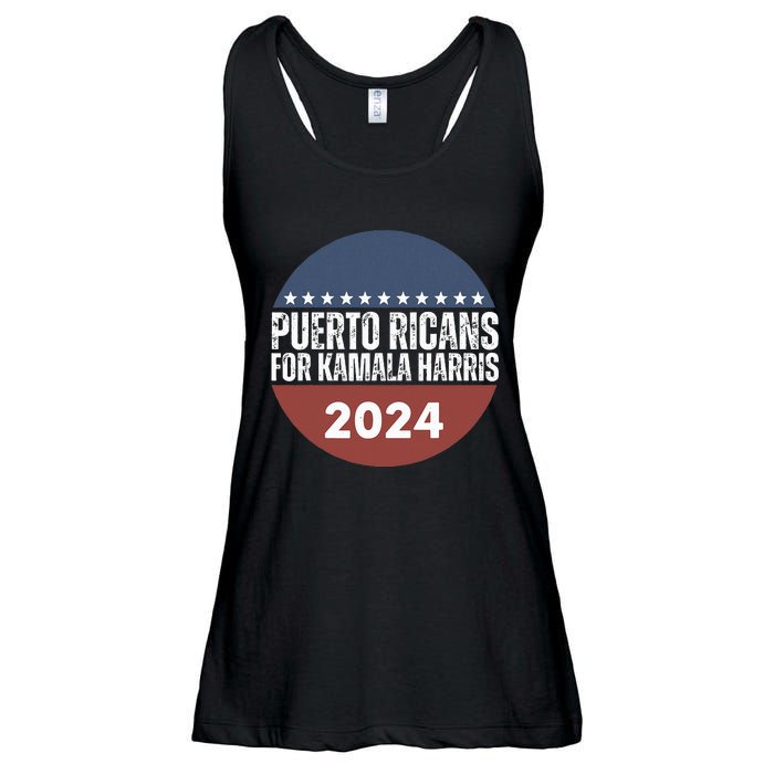 Puerto Ricans For Kamala Harris 2024 Ladies Essential Flowy Tank