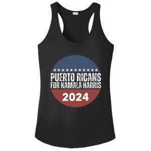 Puerto Ricans For Kamala Harris 2024 Ladies PosiCharge Competitor Racerback Tank