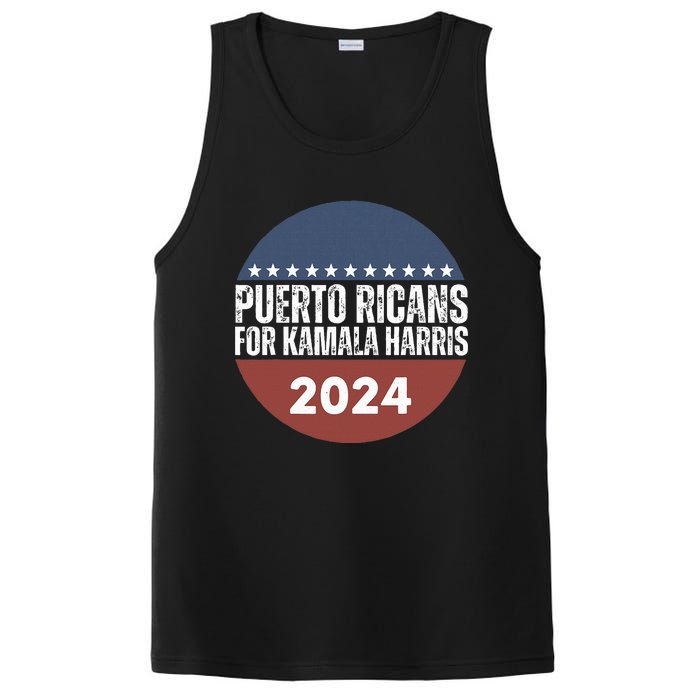 Puerto Ricans For Kamala Harris 2024 PosiCharge Competitor Tank