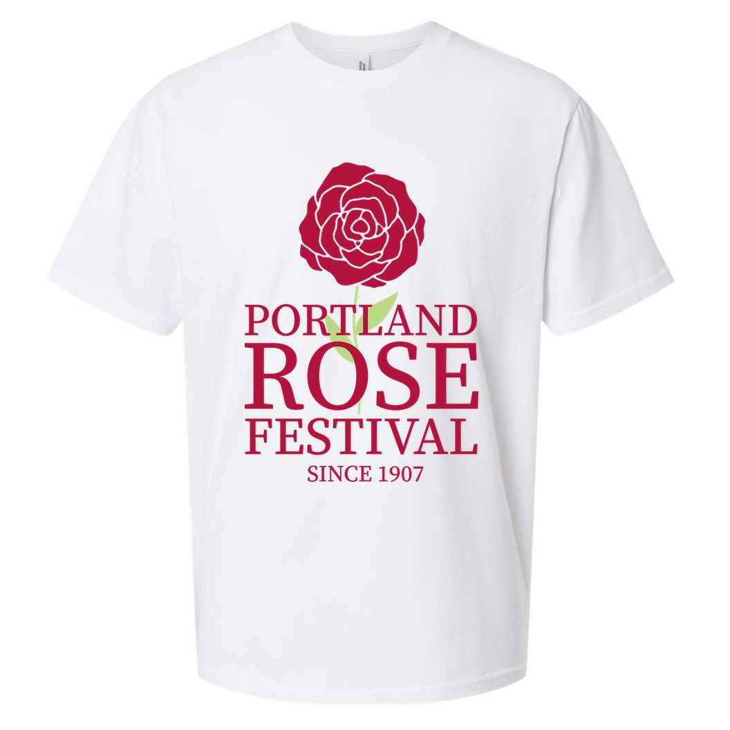 Portland Rose Festival Sueded Cloud Jersey T-Shirt