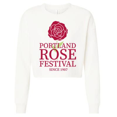 Portland Rose Festival Cropped Pullover Crew