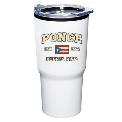 Puerto Rico Flag Hispanic Heritage Month Ponce Boricua Rican Tumbler
