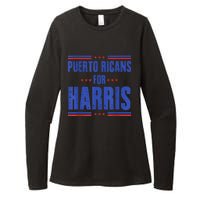 Puerto Ricans For Kamala Harris 24 Womens CVC Long Sleeve Shirt