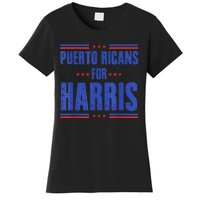 Puerto Ricans For Kamala Harris 24 Women's T-Shirt