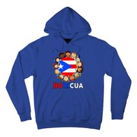 Puerto Rican Flag Boricua Hispanic Heritage Rico Hoodie