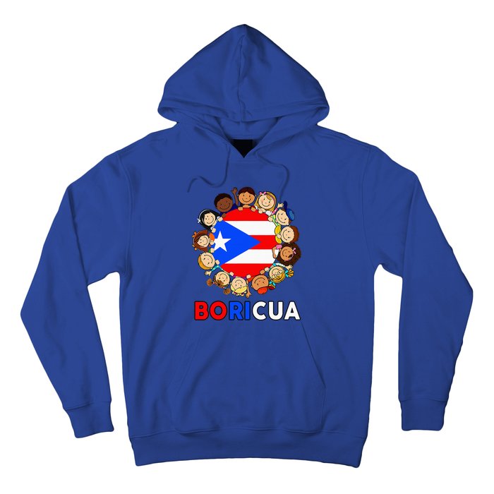 Puerto Rican Flag Boricua Hispanic Heritage Rico Hoodie