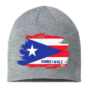 Puerto Ricans For Kamala Harris 2024 Sustainable Beanie