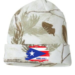 Puerto Ricans For Kamala Harris 2024 Kati Licensed 12" Camo Beanie