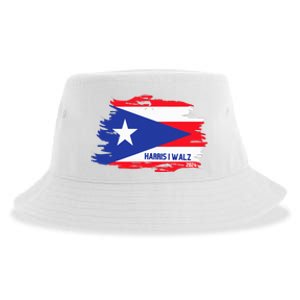 Puerto Ricans For Kamala Harris 2024 Sustainable Bucket Hat