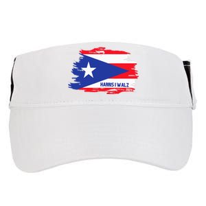 Puerto Ricans For Kamala Harris 2024 Adult Drive Performance Visor