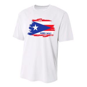 Puerto Ricans For Kamala Harris 2024 Performance Sprint T-Shirt