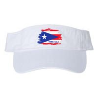 Puerto Ricans For Kamala Harris 2024 Valucap Bio-Washed Visor