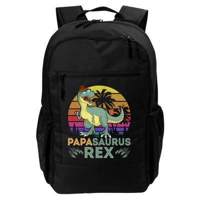 Papasaurus Rex Funny Dad T Backpack