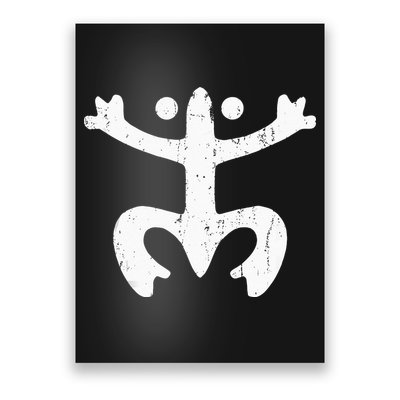 Puerto Rico Frog Puerto Rican Symbol Coqui Taino Poster