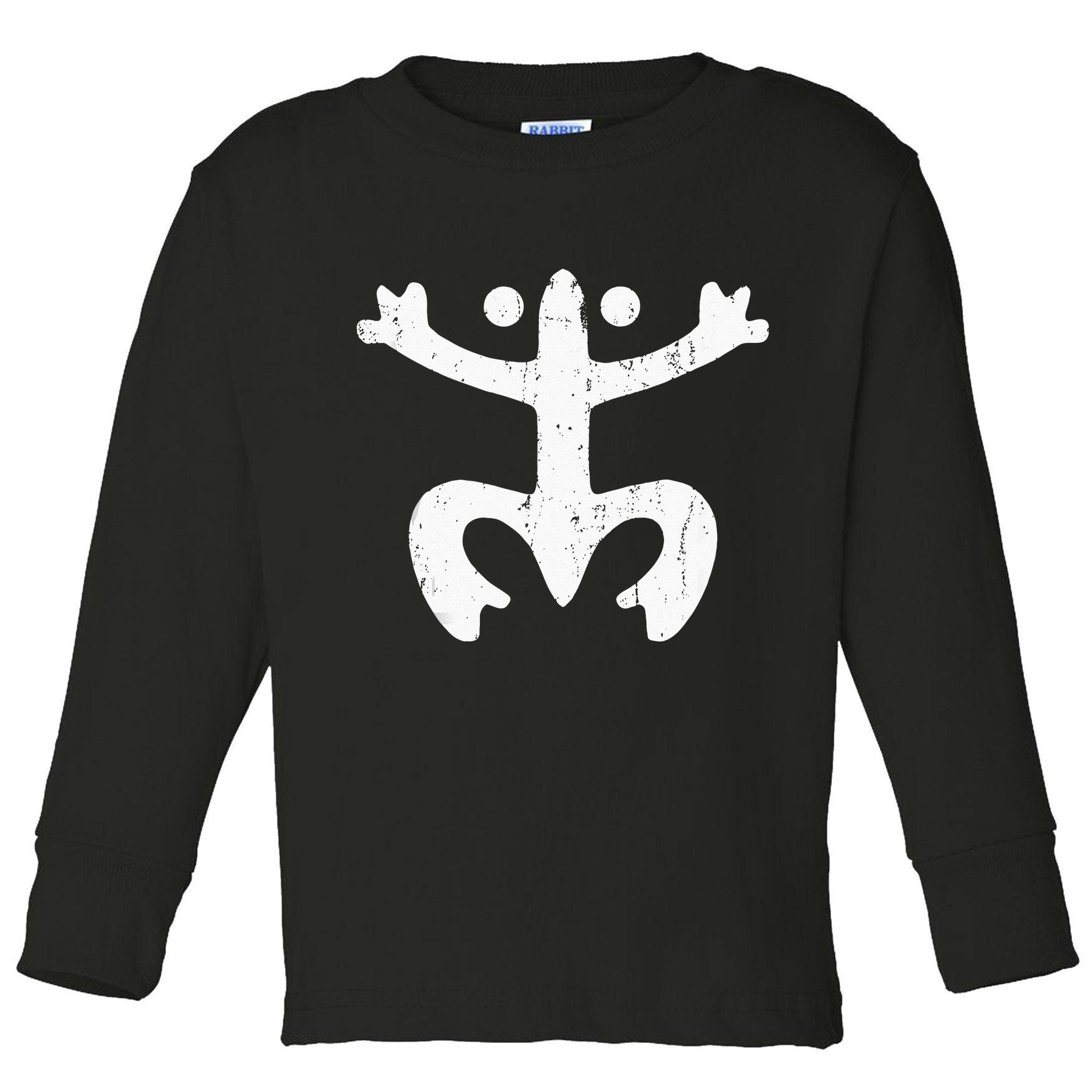 Puerto Rico Frog Puerto Rican Symbol Coqui Taino Toddler Long Sleeve Shirt