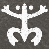 Puerto Rico Frog Puerto Rican Symbol Coqui Taino Cotton Canvas Backpack