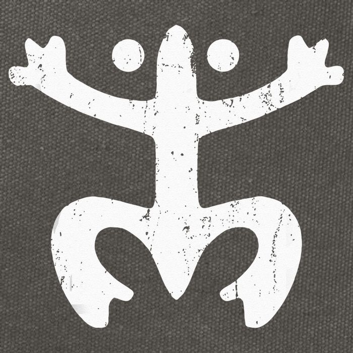 Puerto Rico Frog Puerto Rican Symbol Coqui Taino Cotton Canvas Backpack