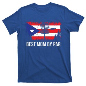 Puerto Rican Flag Best Disc Golf Mom Frisbees Golfing Golfer Cool Gift T-Shirt