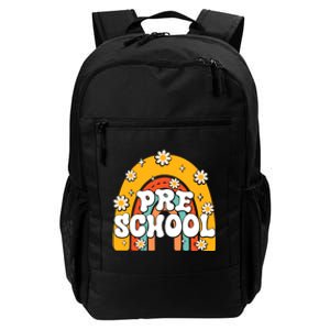 Preschool Rainbow First Day Back To School Teacher Daily Commute Backpack