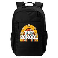 Preschool Rainbow First Day Back To School Teacher Daily Commute Backpack