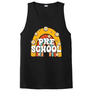 Preschool Rainbow First Day Back To School Teacher PosiCharge Competitor Tank