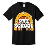 Preschool Rainbow First Day Back To School Teacher Kids T-Shirt