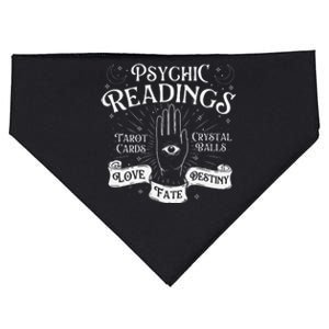 Psychic Readings Fortune Teller Chiromancy Palm Reading USA-Made Doggie Bandana