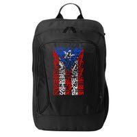 Puerto Rican Flag Towns And Cities Of Puerto Rico City Backpack