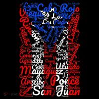 Puerto Rican Flag Towns And Cities Of Puerto Rico Flatbill Hat