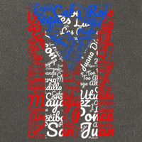 Puerto Rican Flag Towns And Cities Of Puerto Rico Cotton Canvas Backpack