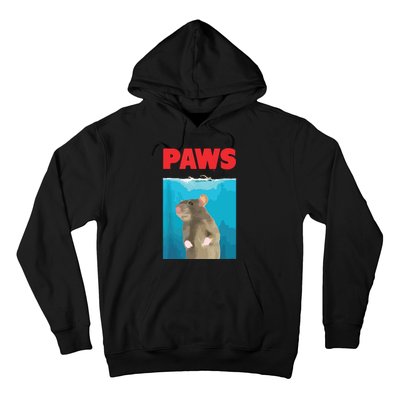 Paws Rat Funny Parody Mouse Lover Gifts Hoodie