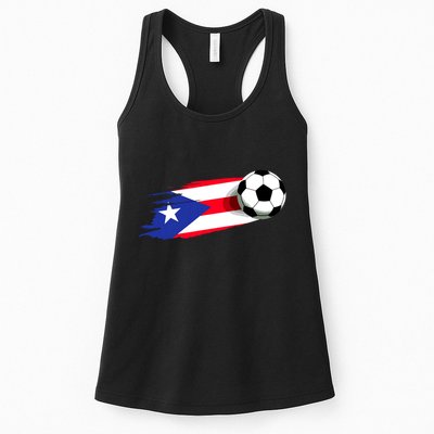 Puerto Rico Flag Jersey Puerto Rico Soccer Team Puerto Rico Womens Tank Top