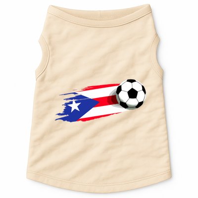 Puerto Rico Flag Jersey Puerto Rico Soccer Team Puerto Rico Doggie Tank