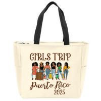 Puerto Rico Girl Trip 2025 Zip Tote Bag