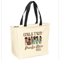 Puerto Rico Girl Trip 2025 Zip Tote Bag