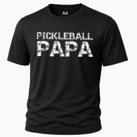 Pickleball Retirement Gift for Grandpa Pickleball Papa Cooling Performance Crew T-Shirt
