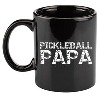 Pickleball Retirement Gift for Grandpa Pickleball Papa 11oz C Handle Ceramic Mug