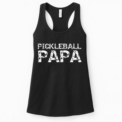 Pickleball Retirement Gift for Grandpa Pickleball Papa Womens Tank Top