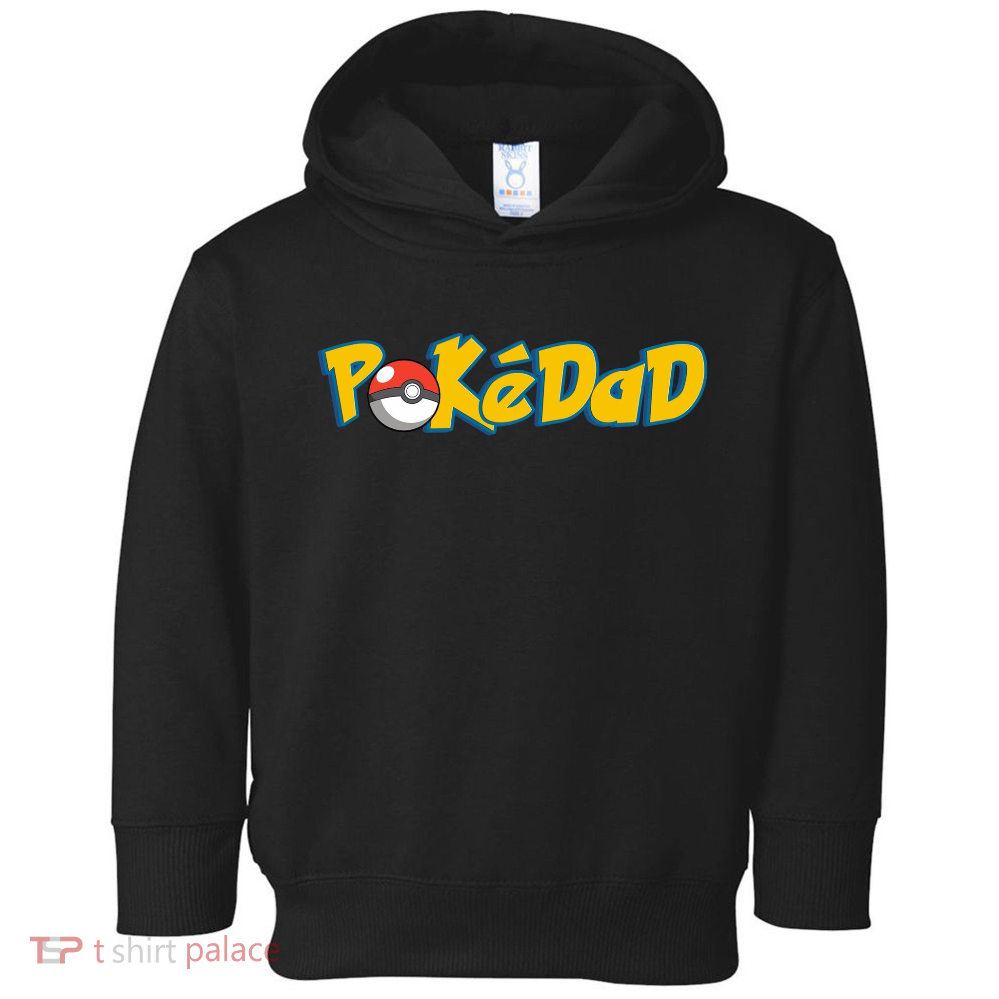 Pokedad Retro Gift For Dad Toddler Hoodie