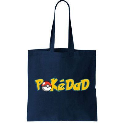 Pokedad Retro Gift For Dad Tote Bag