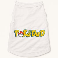 Pokedad Retro Gift For Dad Doggie Tank